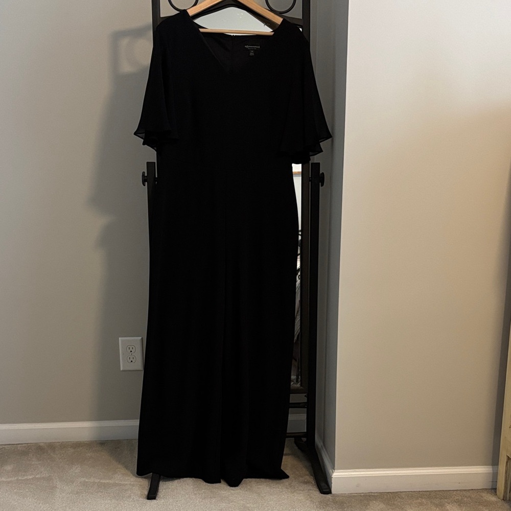 Connected Apparel Black Jumpsuit